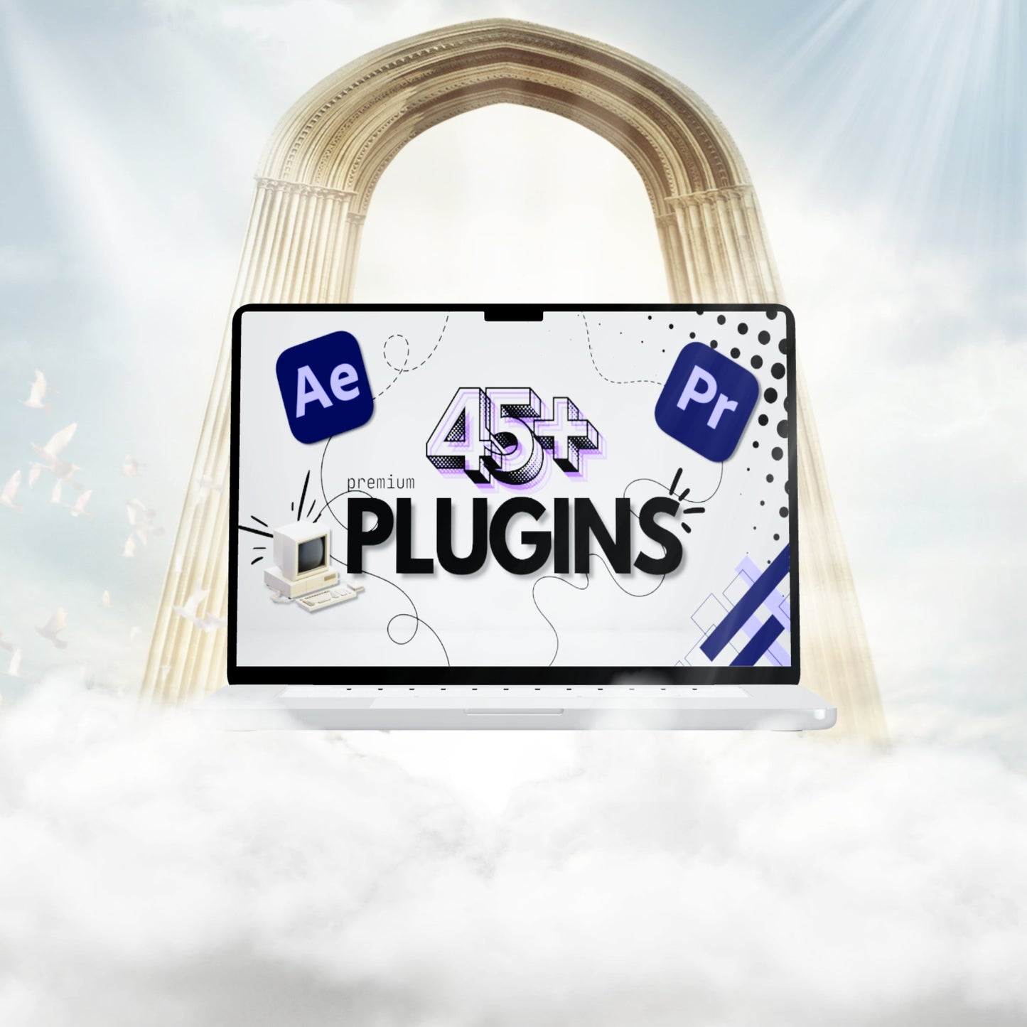 PLATINUM (ALL IN ONE)- Plugins +Transition + Textures + Overlays -BUNDLE